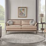Nourison tappeto Rustic Textures RUS07 GRYBG GREY BEIGE 8XRND 099446836014 interior 3