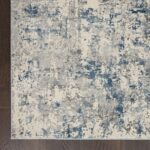 Nourison tappeto Rustic Textures RUS07 IVGRB IVORY GREY BLUE 5X7 099446496065 CR C