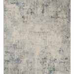 Nourison tappeto Rustic Textures RUS07 IVGRB IVORY GREY BLUE 8x11 099446496300
