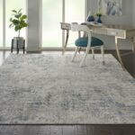Nourison tappeto Rustic Textures RUS07 IVGRB IVORY GREY BLUE 8x11 099446496300 interior 1