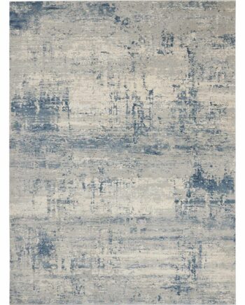 Nourison tappeto Rustic Textures RUS10 IVBLU IVORY BLUE 8x11 099446496508
