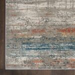 Nourison tappeto Rustic Textures RUS12 GRYMT GREY MULTICOLOR 5X7 099446799128 CR