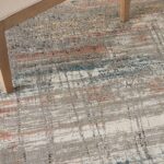 Nourison tappeto Rustic Textures RUS12 GRYMT GREY MULTICOLOR 5X7 099446799128 interior 2