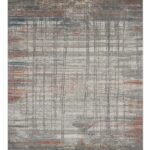 Nourison tappeto Rustic Textures RUS12 GRYMT GREY MULTICOLOR 8x11 099446799135