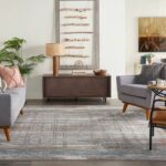 Nourison tappeto Rustic Textures RUS12 GRYMT GREY MULTICOLOR 8x11 099446799135 interior 3