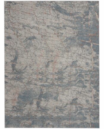 Nourison tappeto Rustic Textures RUS15 LGYBL LIGHT GREY BLUE 8x11 099446799494