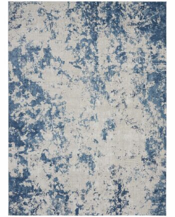 Nourison tappeto Rustic Textures RUS16 GRYBL GREY BLUE 8x11 099446799586