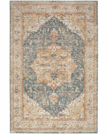 Nourison tappeto Sahar SHR06 IVBLU IVORY BLUE 8x10 099446166326