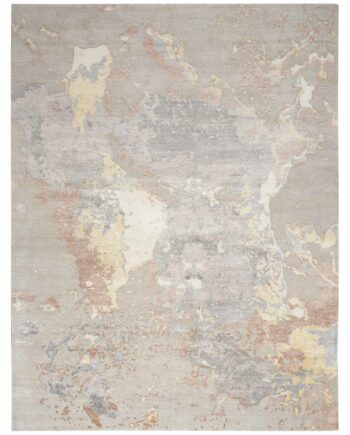 Nourison tappeto Silk Shadows SHA20 SILVR SILVER 8X10 099446020567