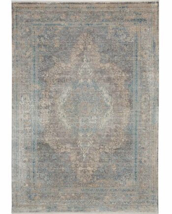 Nourison tappeto Starry Nights STN06 CRMBL CREAM BLUE 5x7 099446745583