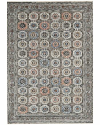 Nourison tappeto Starry Nights STN09 GRYNV GREY NAVY 5x7 099446797230