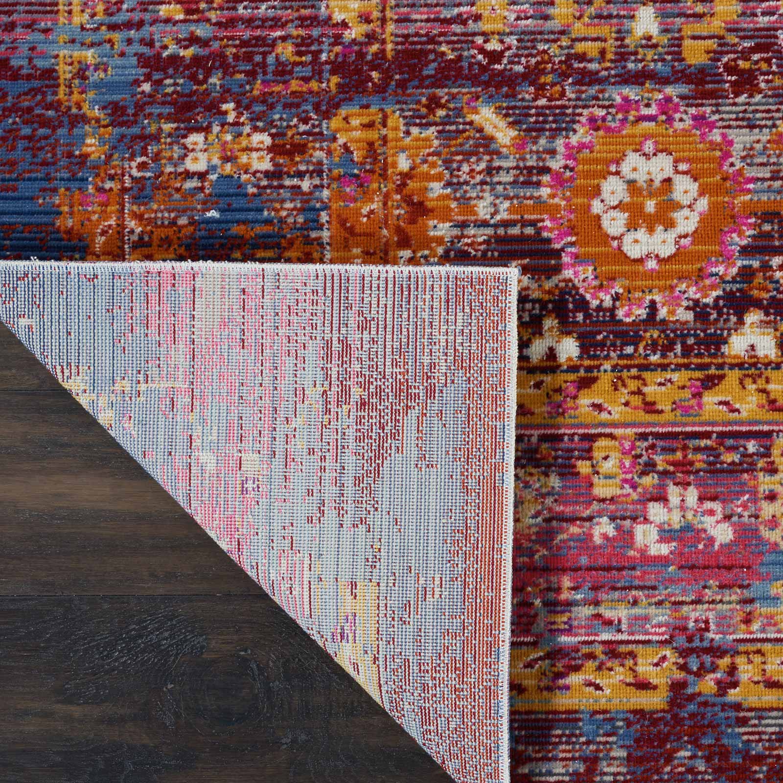 Nourison tappeto Vintage Kashan VKA03 RDMTC RED MULTICOLOR 4.6x6.6 099446788399 CRB C
