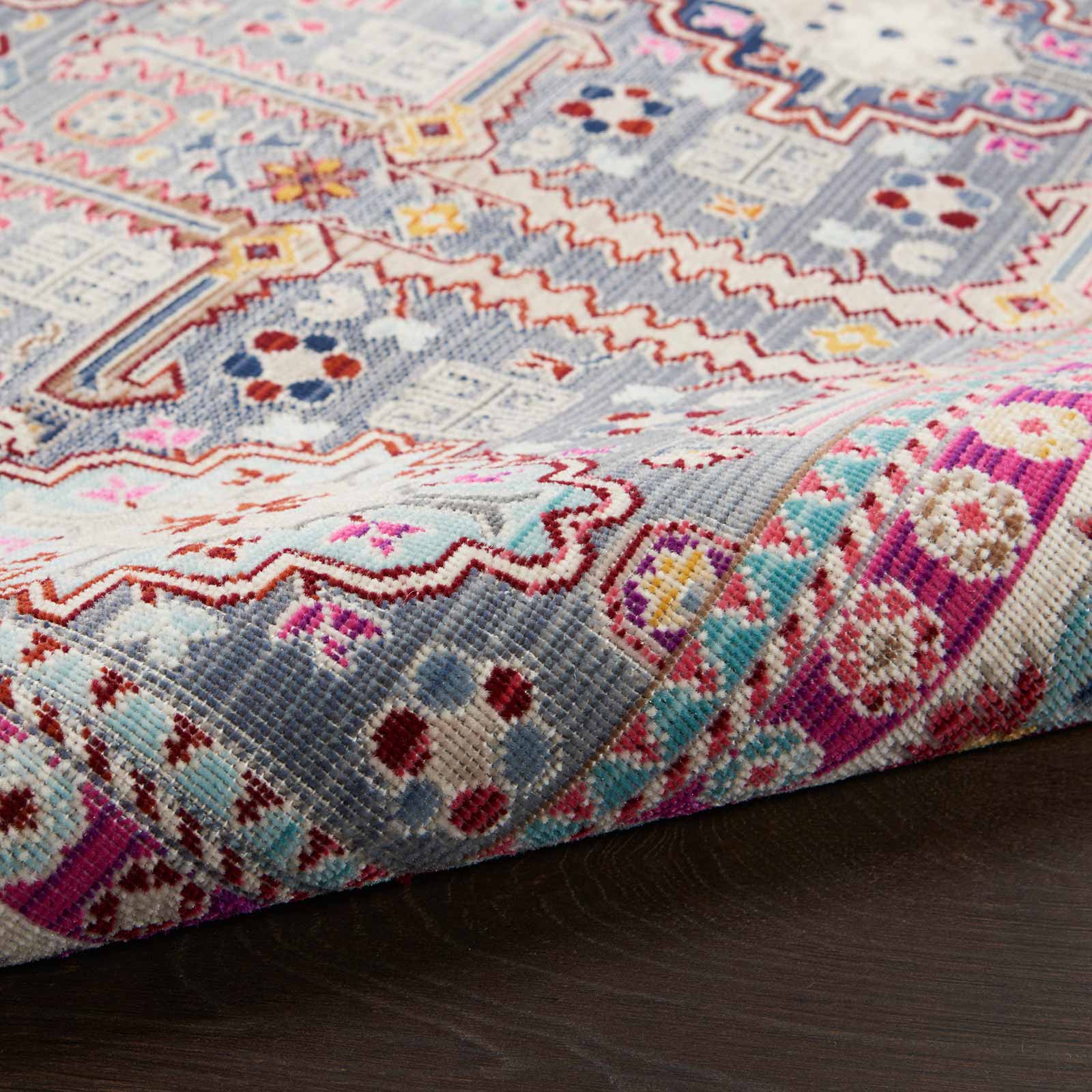 Nourison tappeto Vintage Kashan VKA05 GYMTC GREY MULTICOLOR 5X8 099446811837 TX01