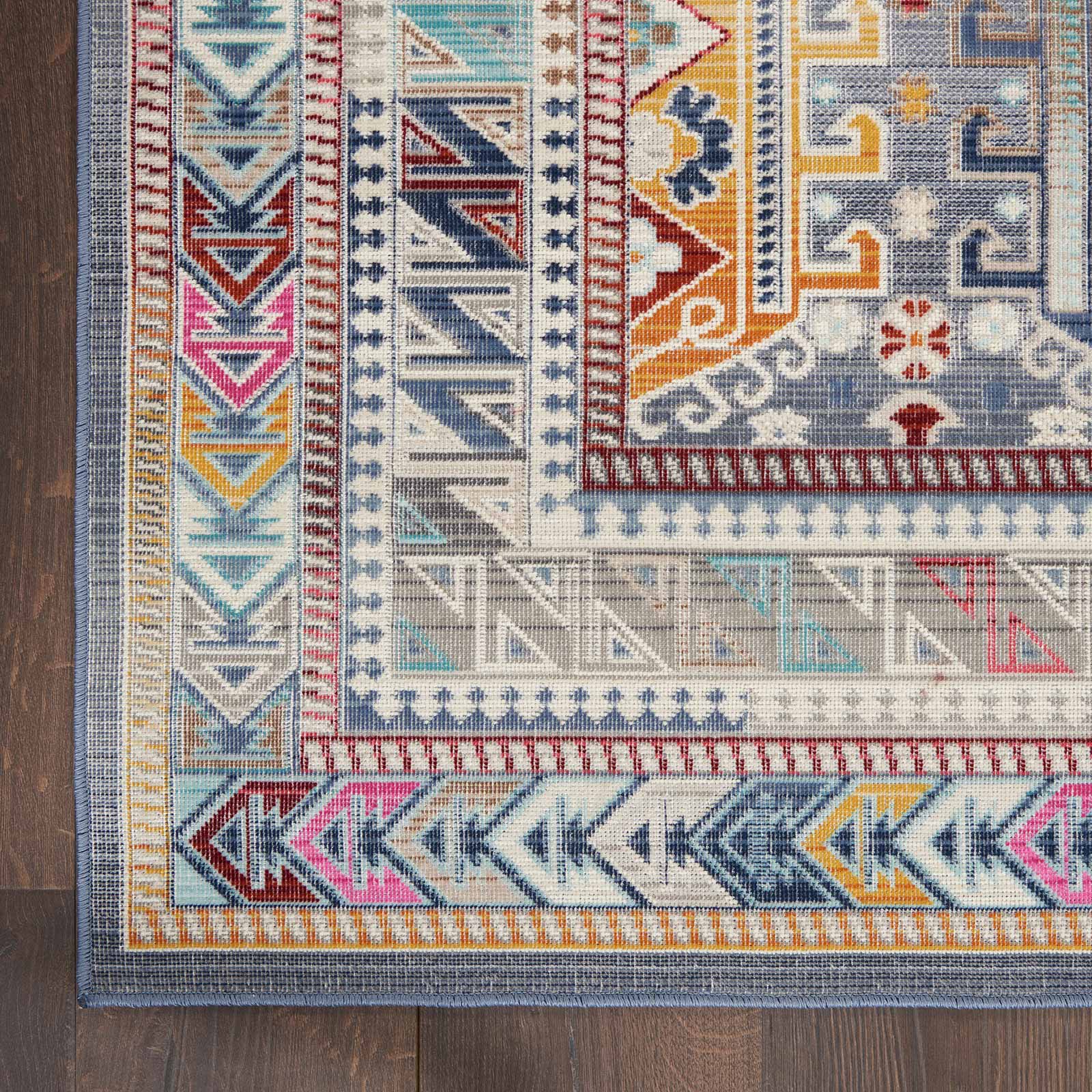 Nourison tappeto Vintage Kashan VKA06 GYMTC GREY MULTICOLOR 5X8 099446811967 CR