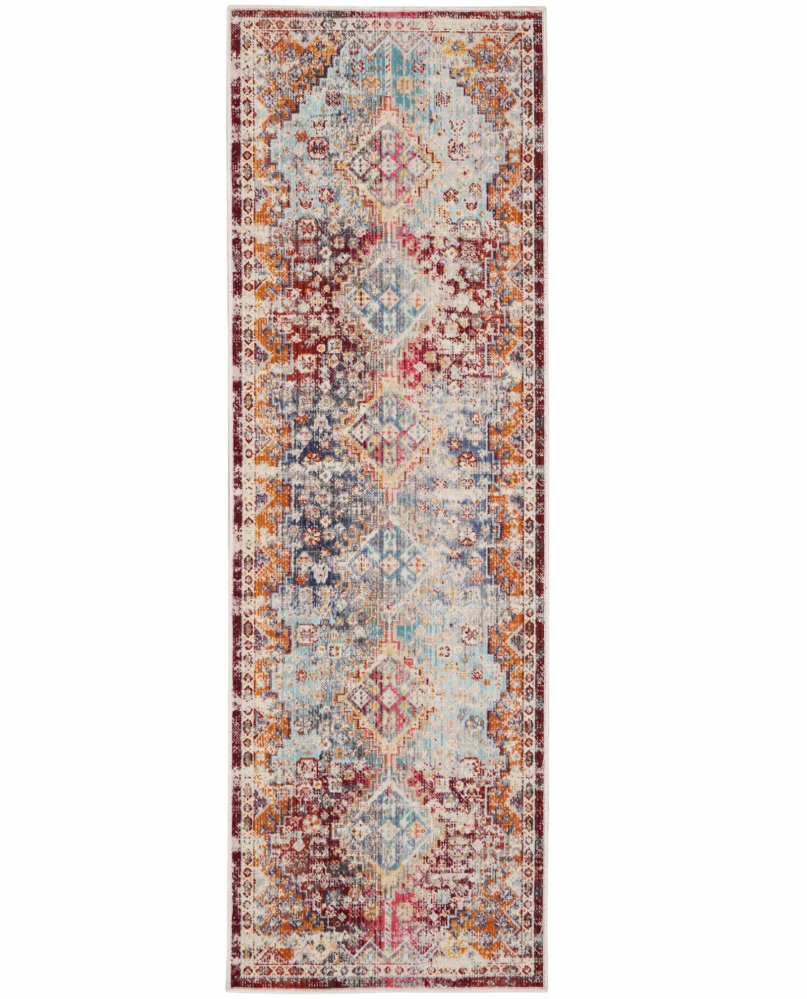 Nourison tappeto Vintage Kashan VKA09 MULTI MULTICOLOR 2X8 099446852380