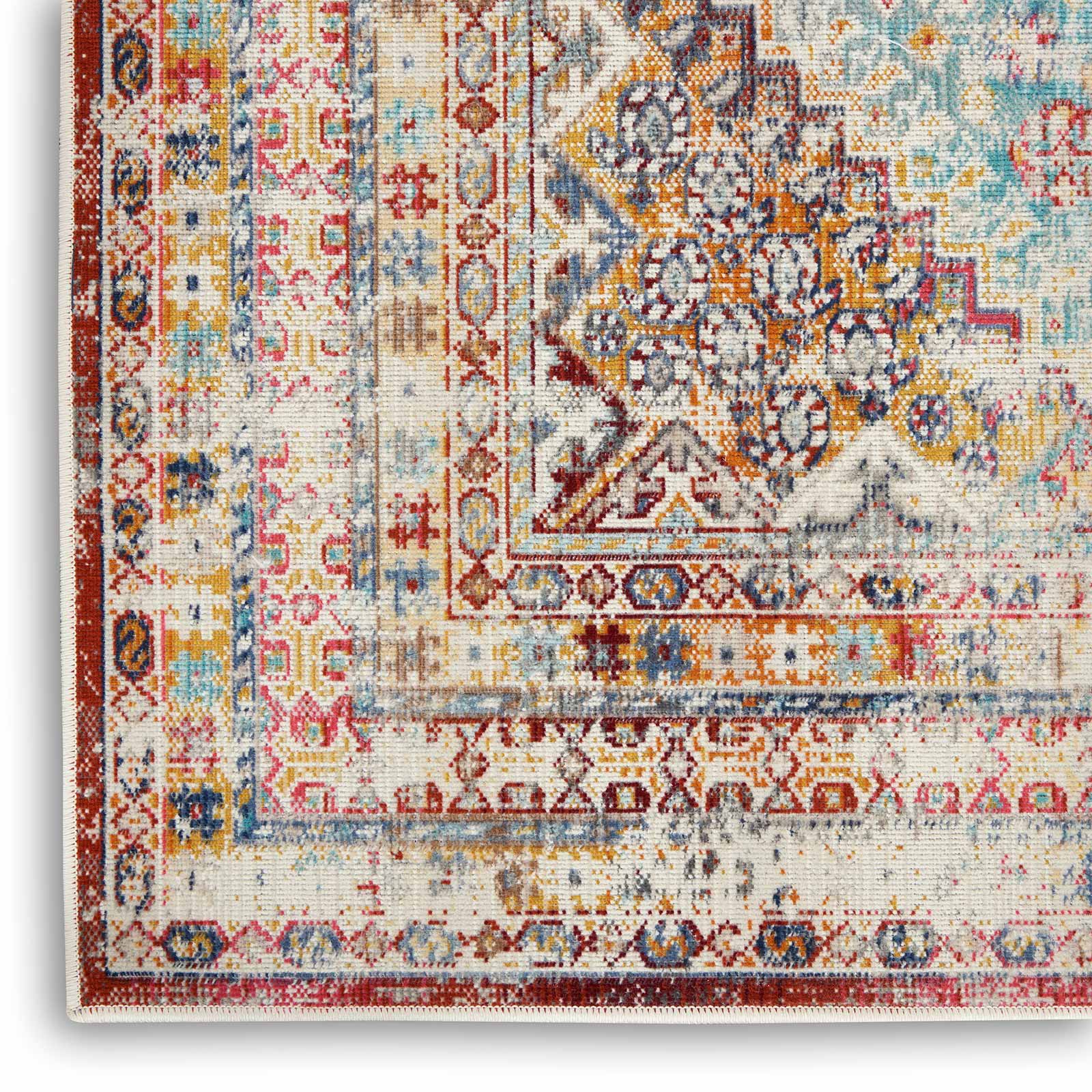 Nourison tappeto Vintage Kashan VKA09 MULTI MULTICOLOR 5X8 099446852441 CRW