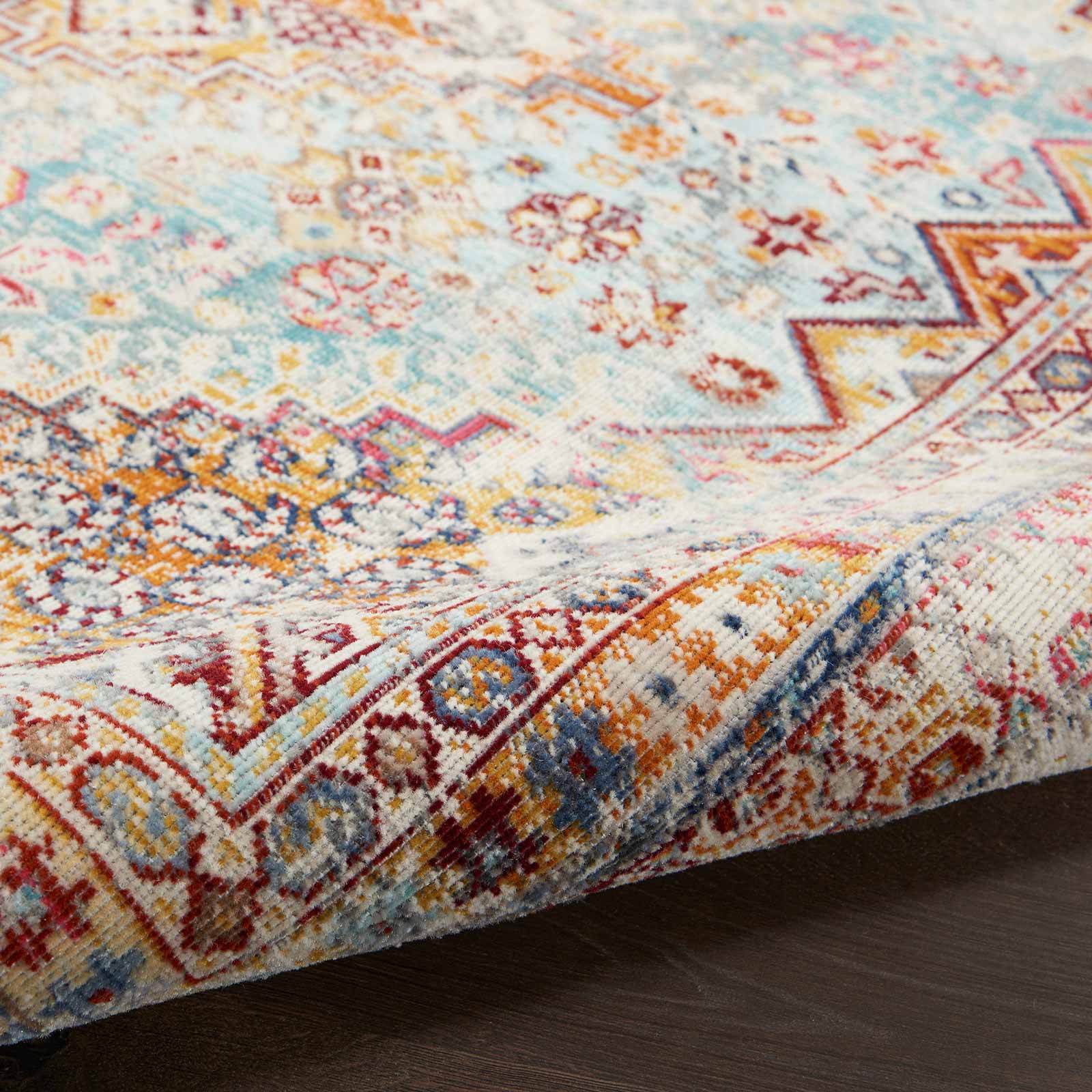 Nourison tappeto Vintage Kashan VKA09 MULTI MULTICOLOR 5X8 099446852441 TX01