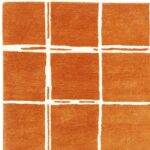 Asiatic tappeto Albany Grid Rust 2