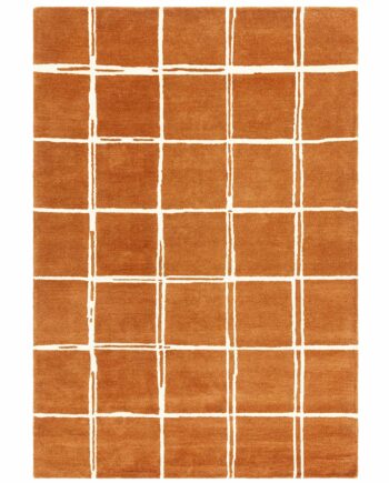 Asiatic tappeto Albany Grid Rust