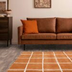 Asiatic tappeto Albany Grid Rust interior new