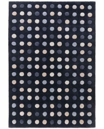 Asiatic tappeto Dotty Navy N