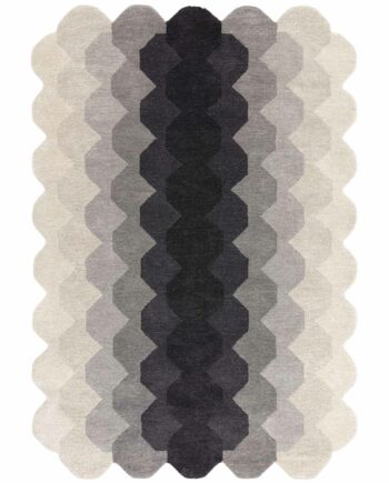 Asiatic tappeto Hive Charcoal