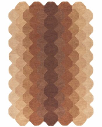 Asiatic tappeto Hive Rust