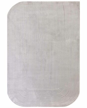 Asiatic tappeto Kuza Shape Silver Grey