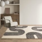 Asiatic tappeto Matrix 87 Arches Black interior square