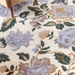 Laura Ashley Wendling Floral Heather Purple 083104 interior B